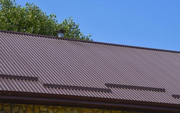 typical Tyddyn Angharad corrugated roof uses